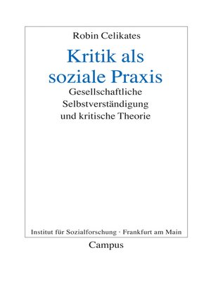 cover image of Kritik als soziale Praxis